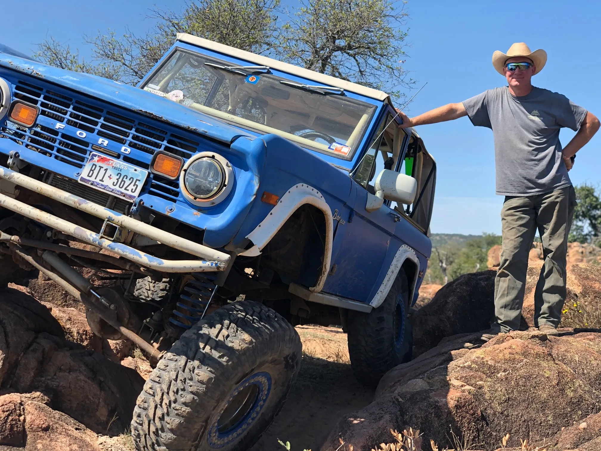 Adam with Bronco
